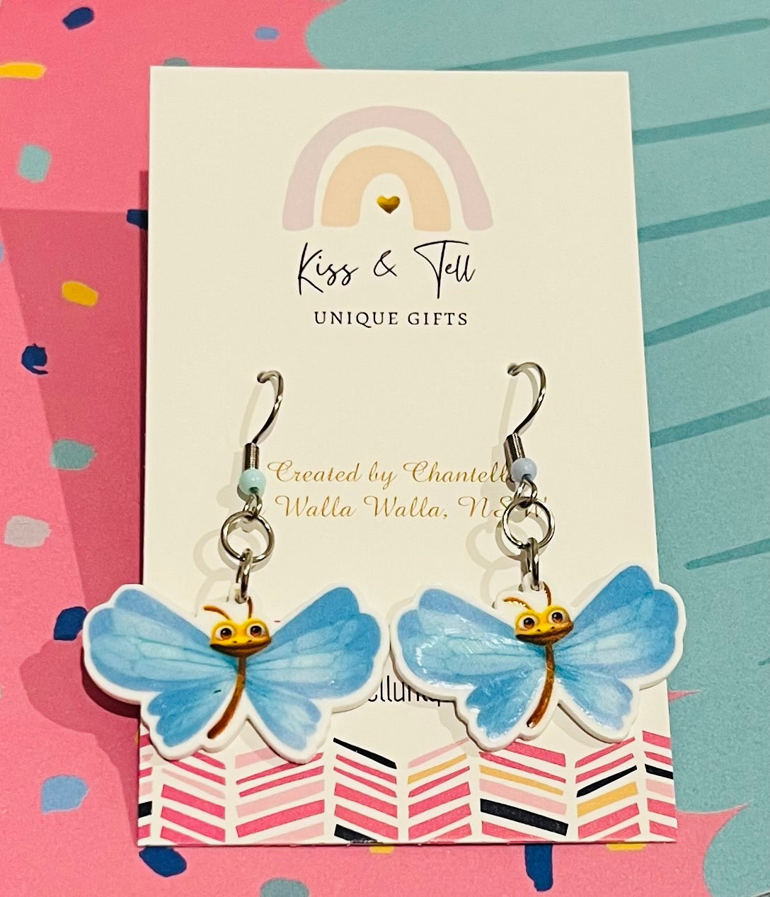 Sparx Dragonfly Dangle Earrings