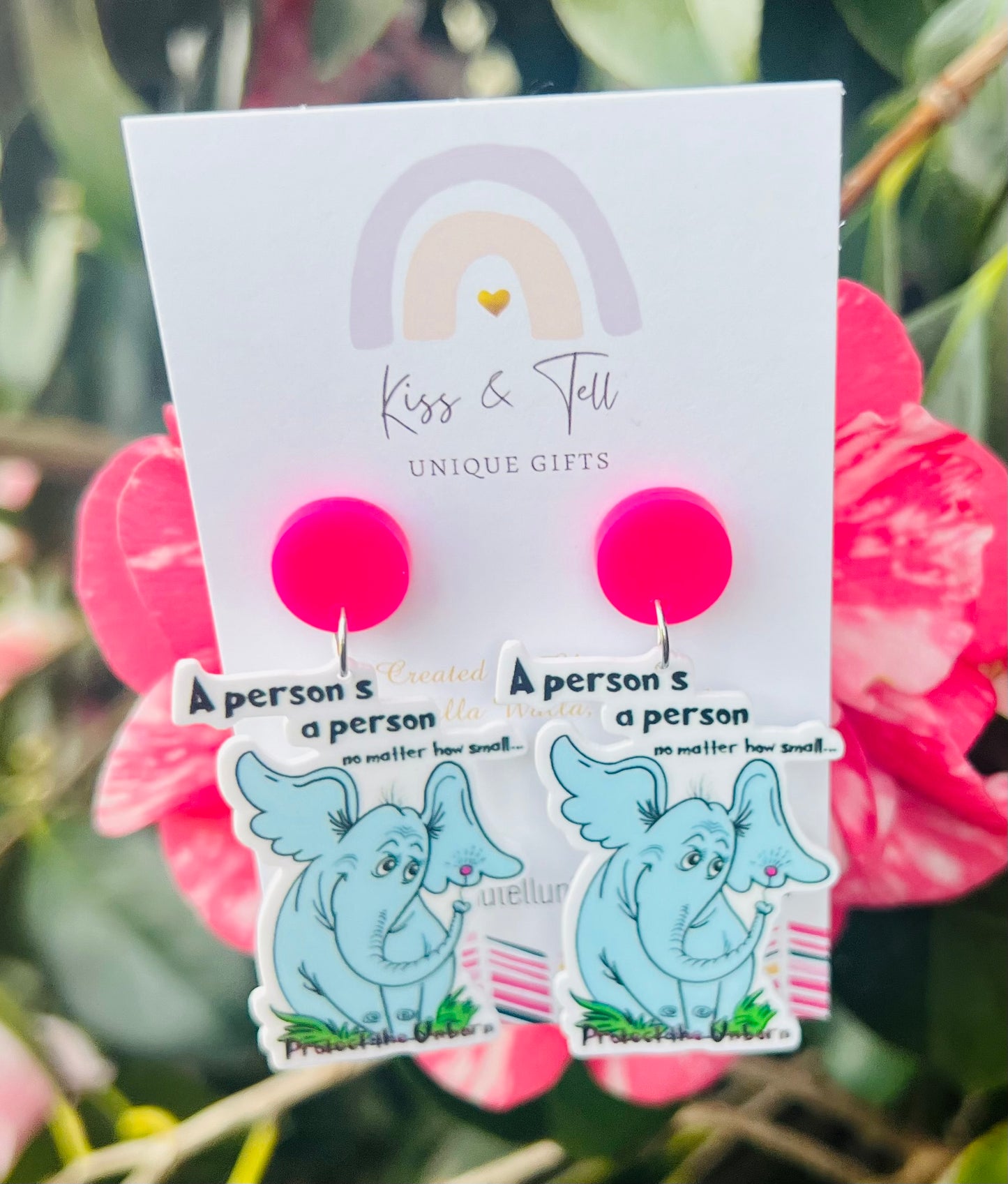 'Horton Hears A Who' Seuss Book Earrings