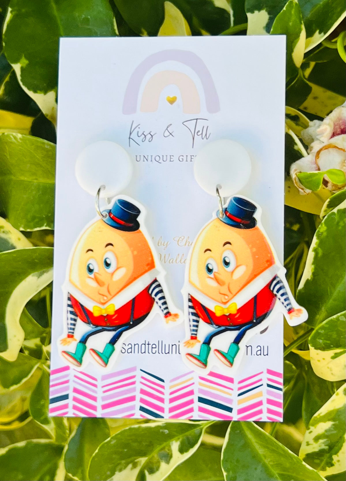 Humpty Dumpty Dangle Earrings