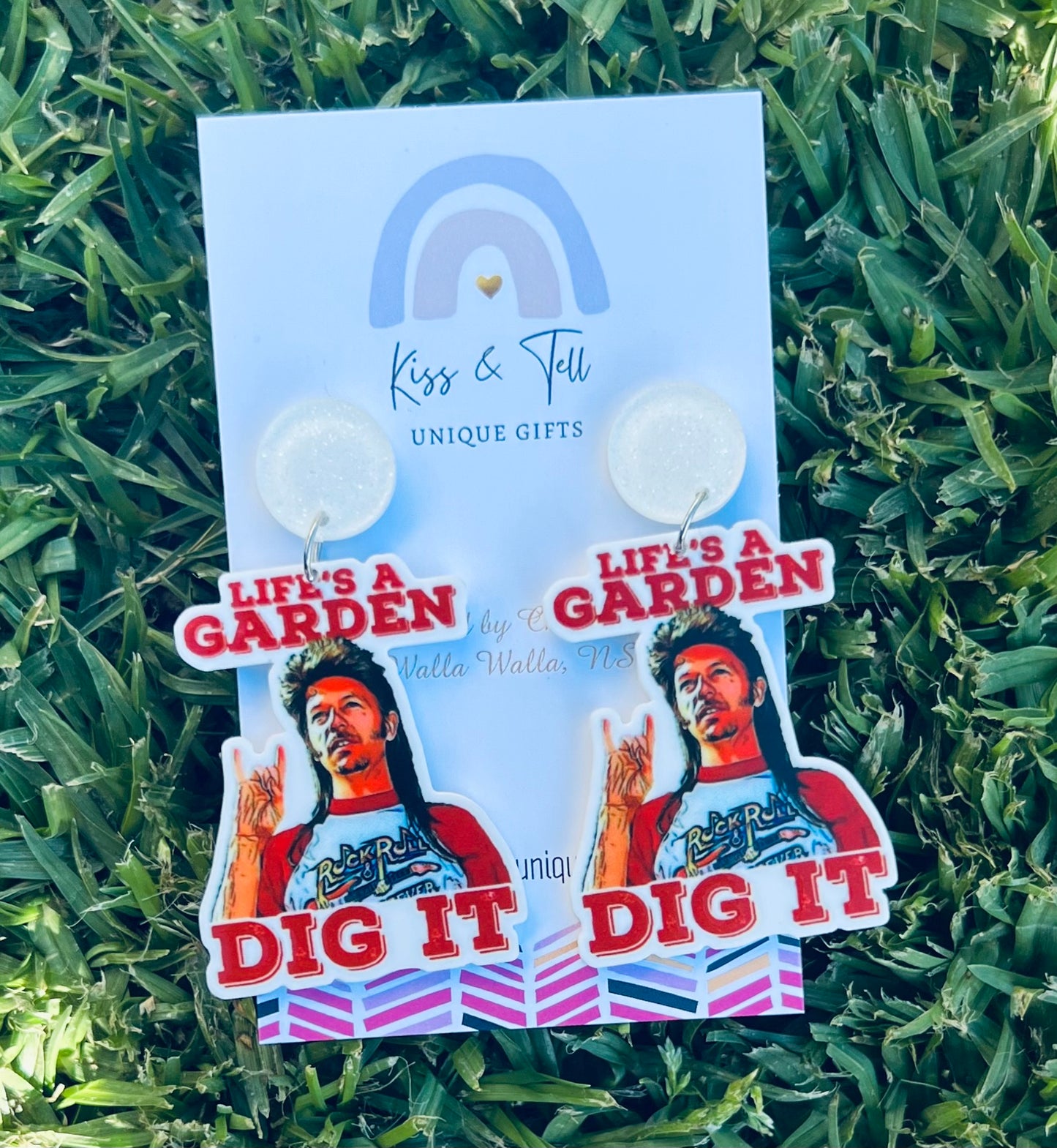 Joe Dirt Movie Dangle Earrings