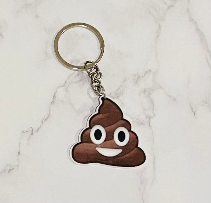 Novelty Emoji Keyring