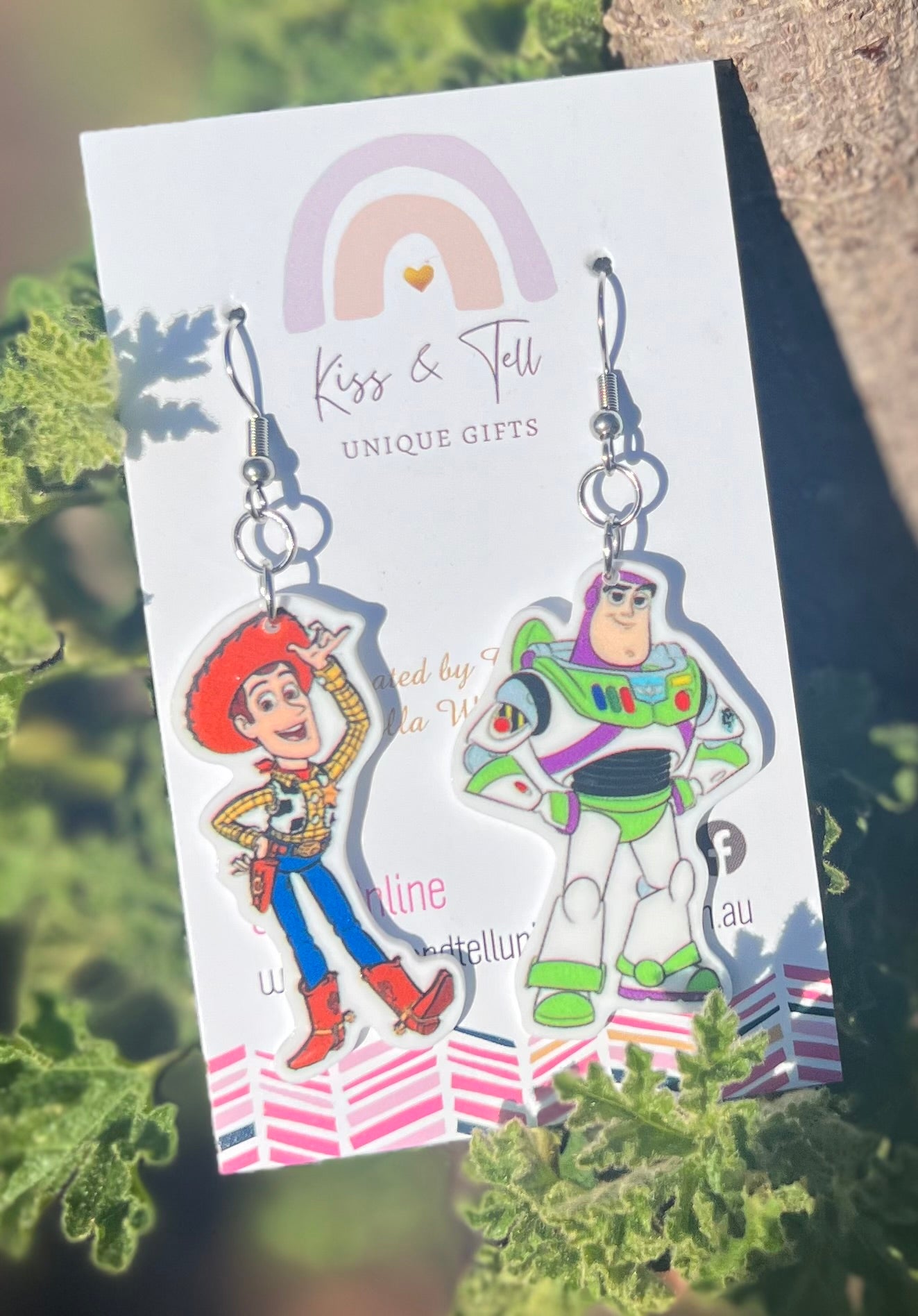 Woody & Buzz Toys Dangle Earrings