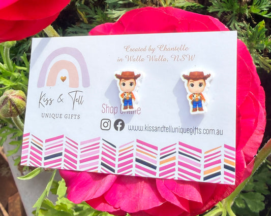 Toy Story Characters Stud Earrings