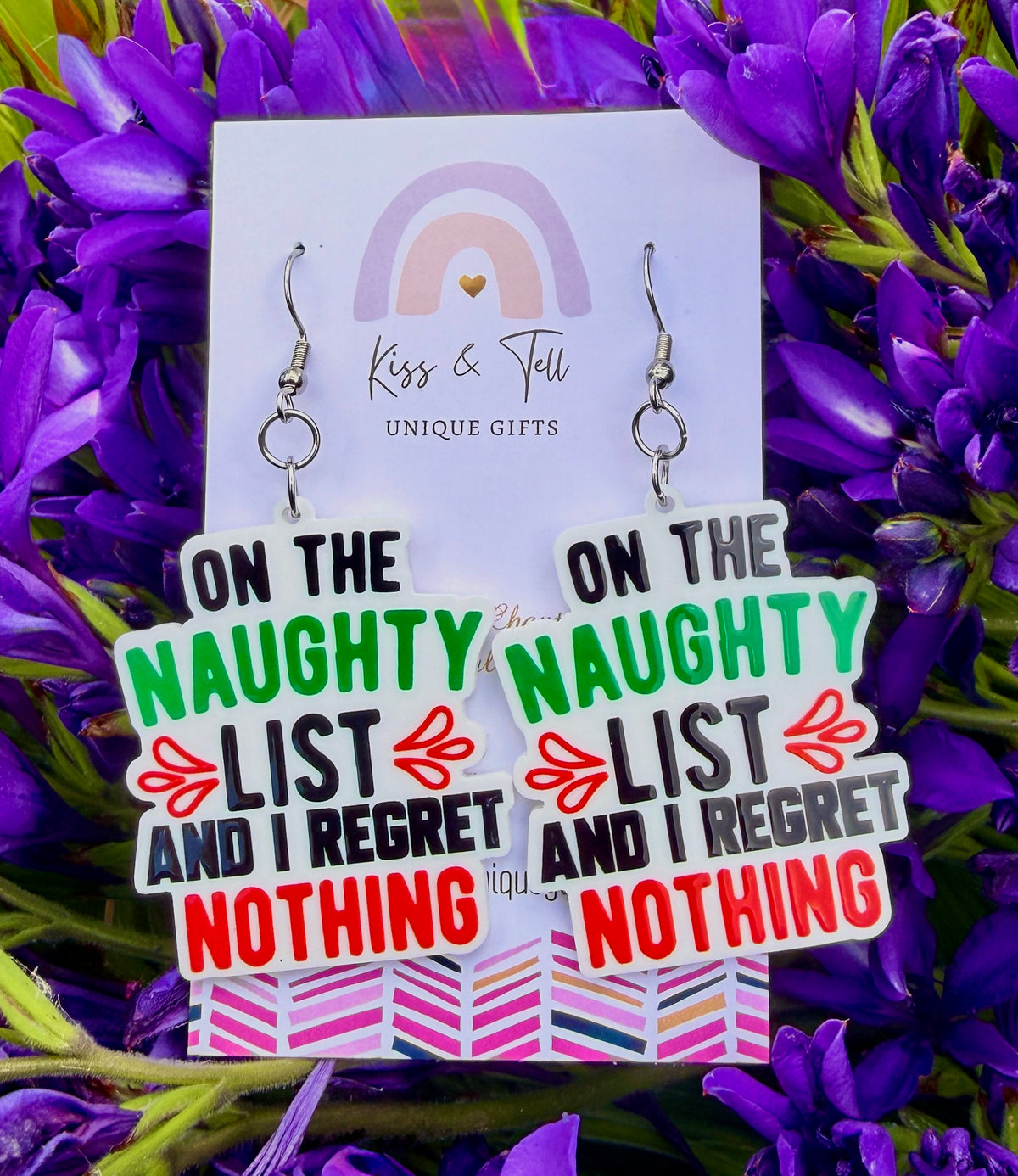 Novelty Christmas Statement Dangle Earrings