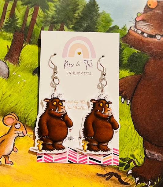 Gruffalo Character Dangle Earrings