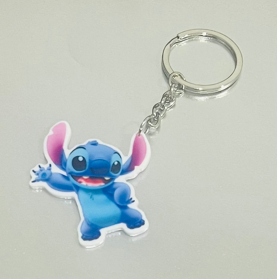 Stitch Character Keyring