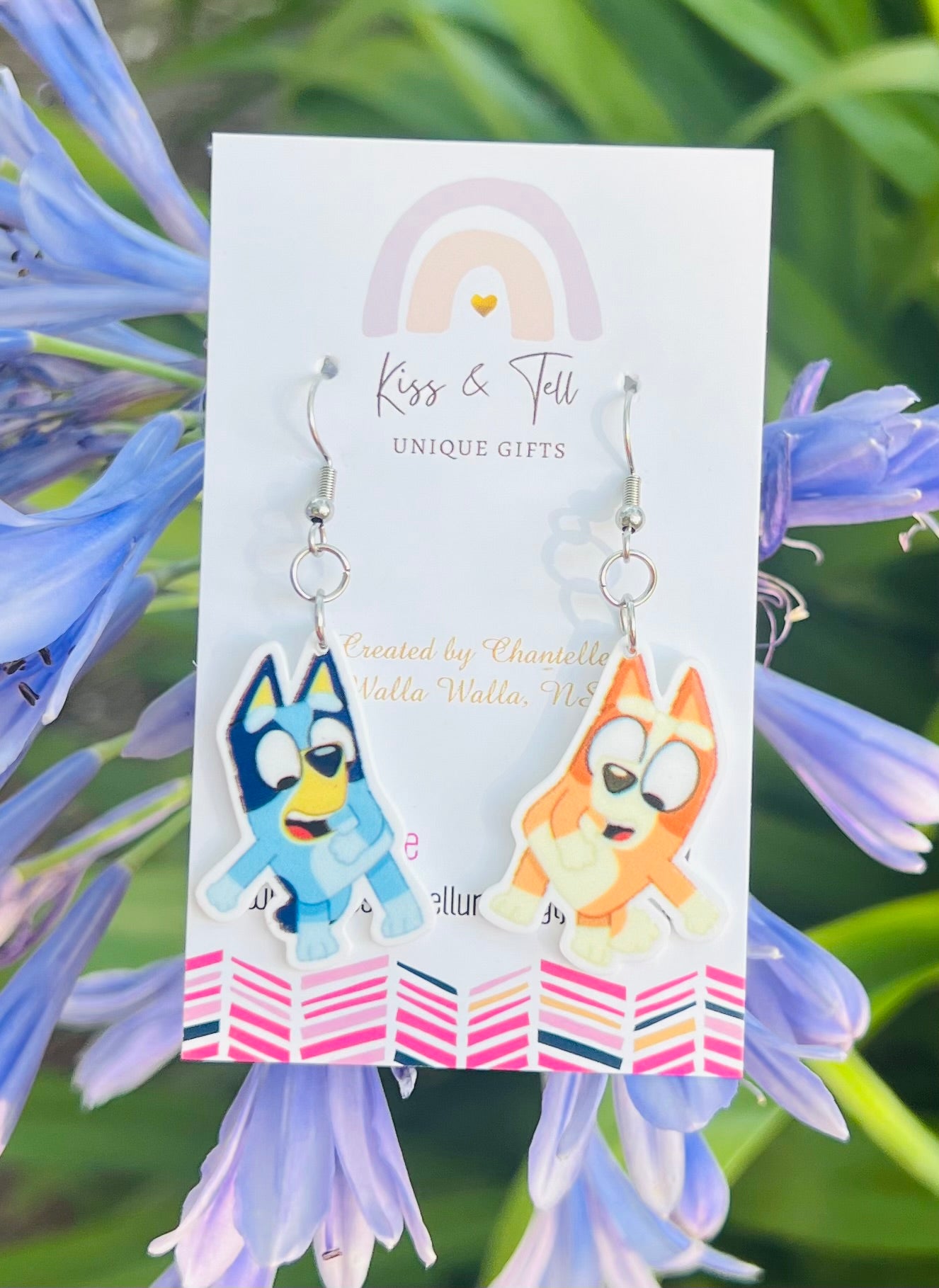 Bluey & Bingo Floss Dancing Earrings