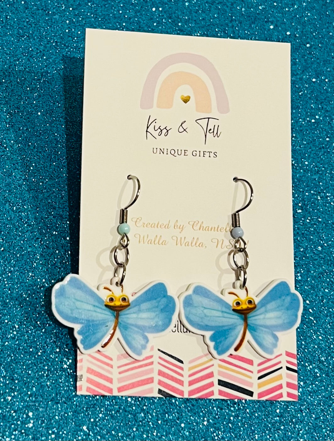 Sparx Dragonfly Dangle Earrings