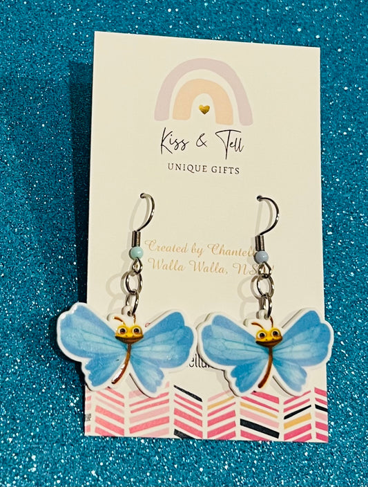 Sparx Dragonfly Dangle Earrings