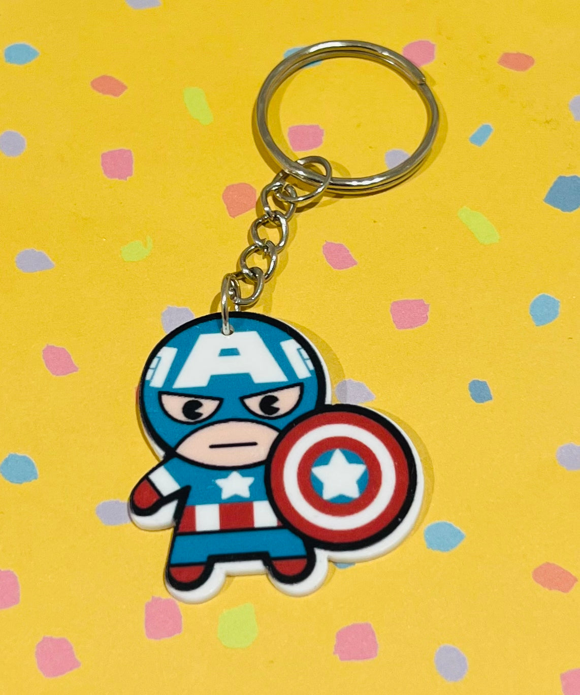 Captain America Keyring