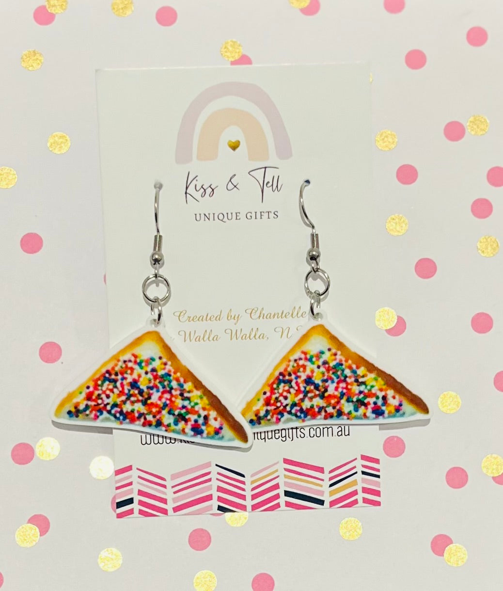 Fairy Bread Dangle Earrings