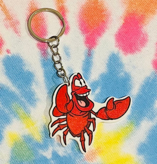 Sebastian Crab Keyring