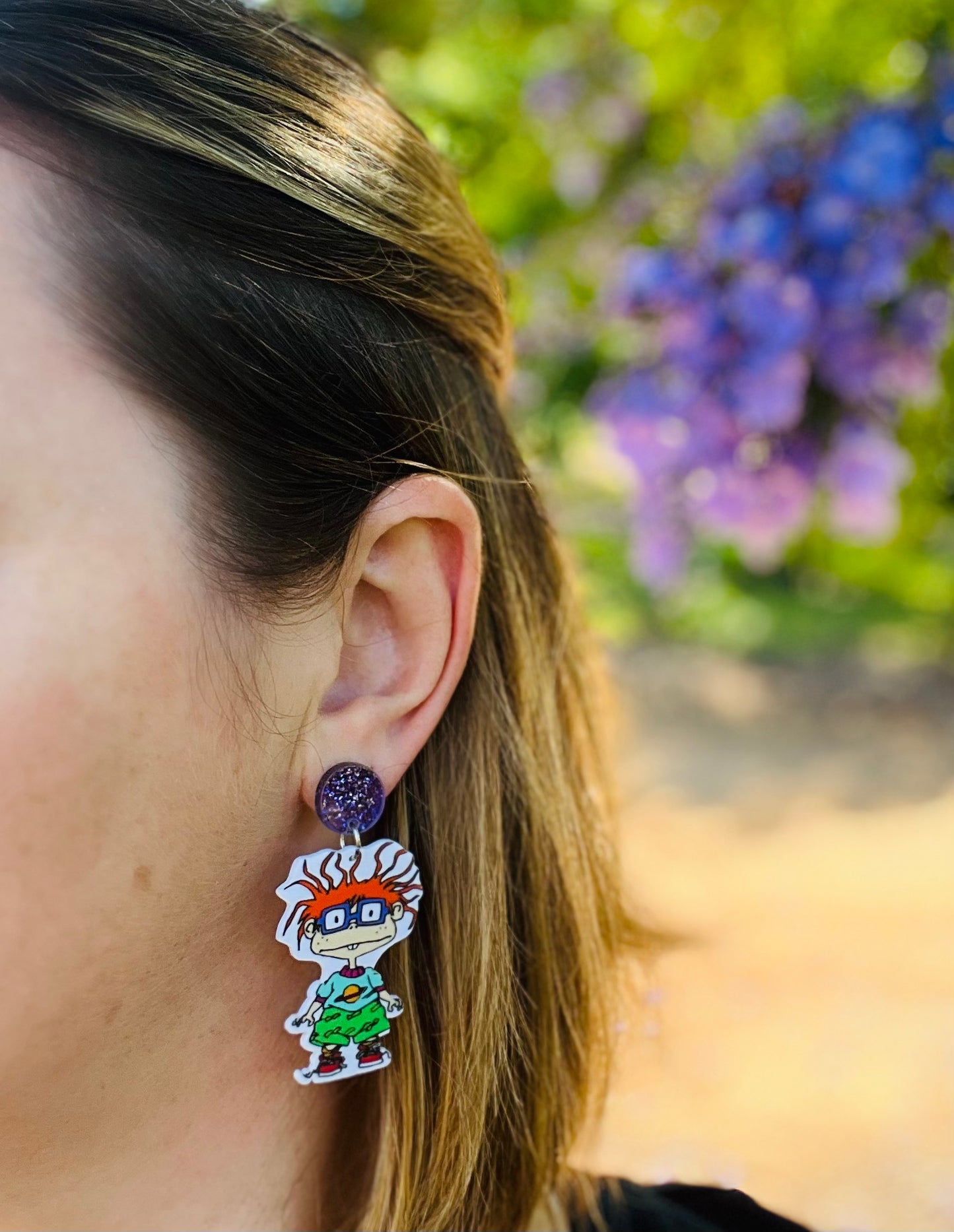 Rugrats Characters Dangle Earrings