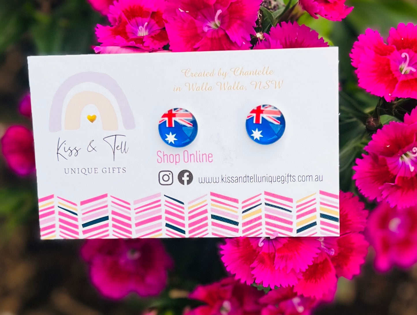 Australia Flag Earrings