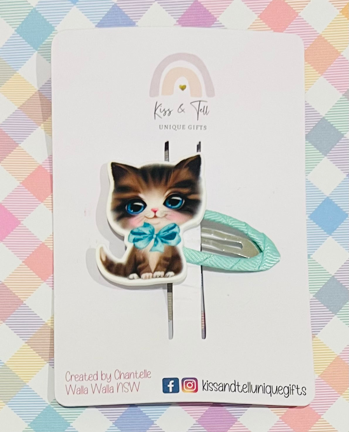 Cute Kitten Hair Clip