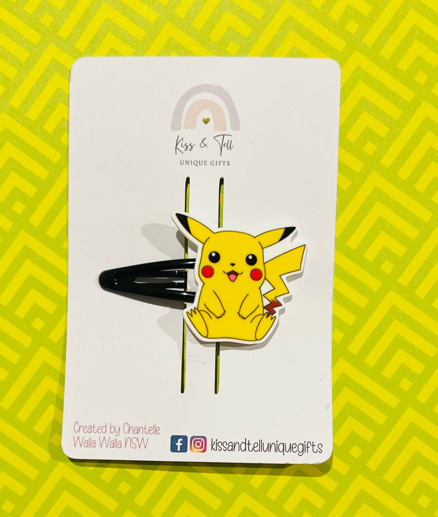 Pokemon Pikachu Hair Clip