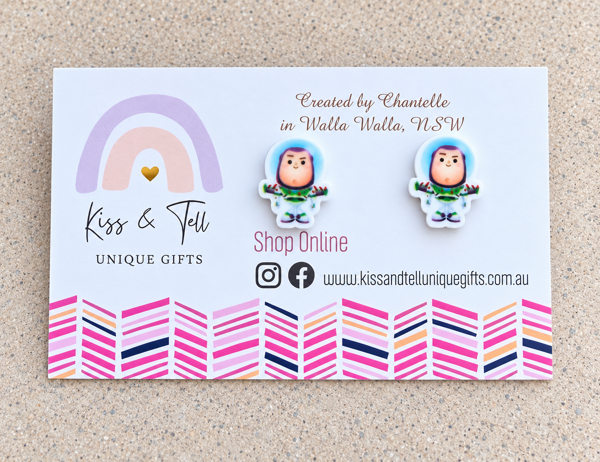 Toy Story Characters Stud Earrings