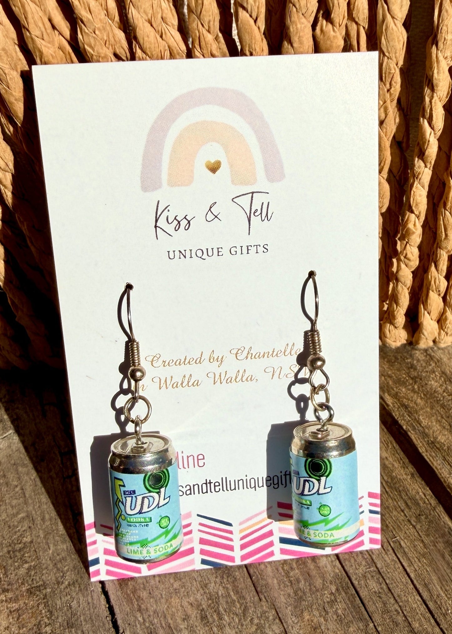 Vodka Can Dangle Earrings