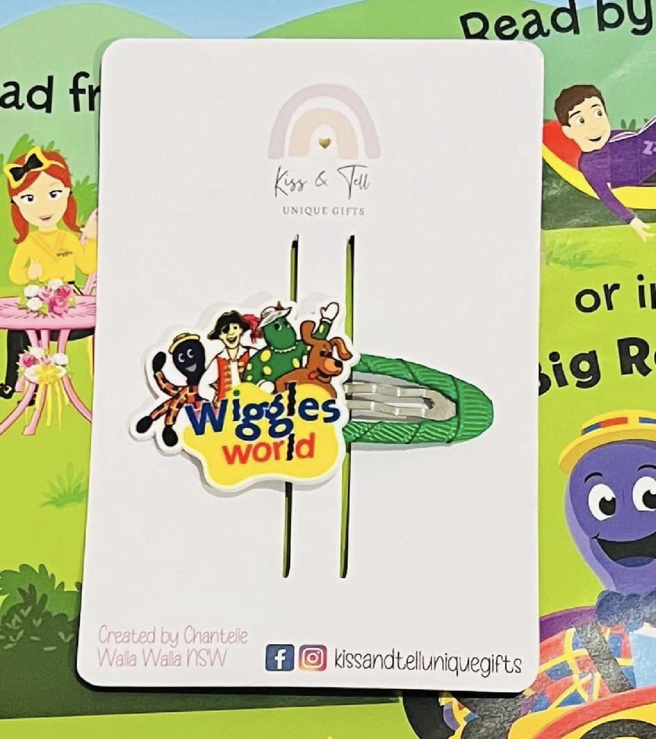 The Wiggles Hair Clips