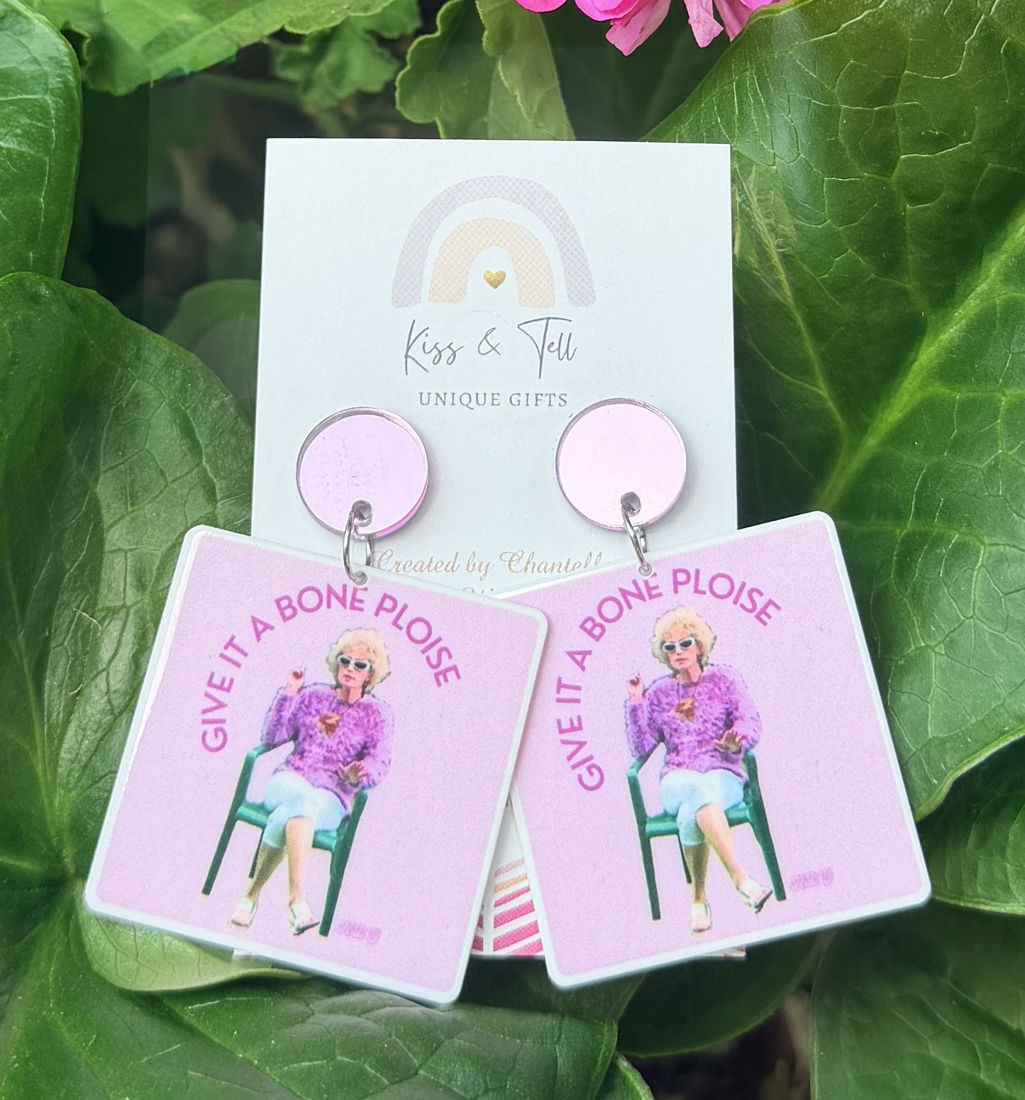 Novelty Kath & Kim Character Earrings
