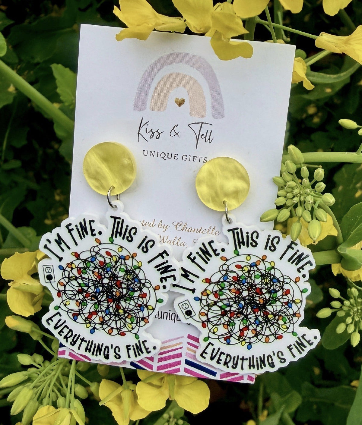 Funny Christmas Novelty Dangle Earrings