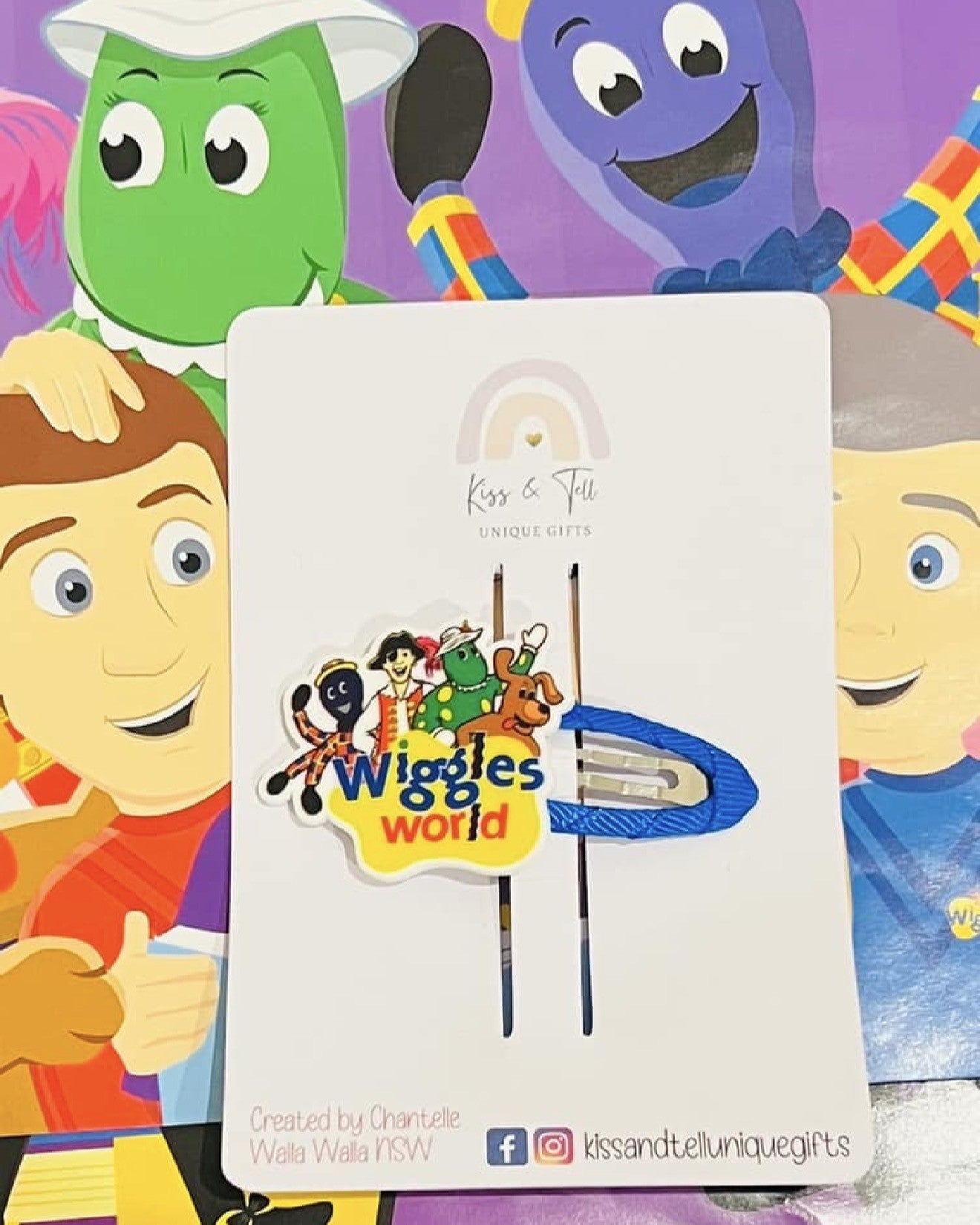 The Wiggles Hair Clips
