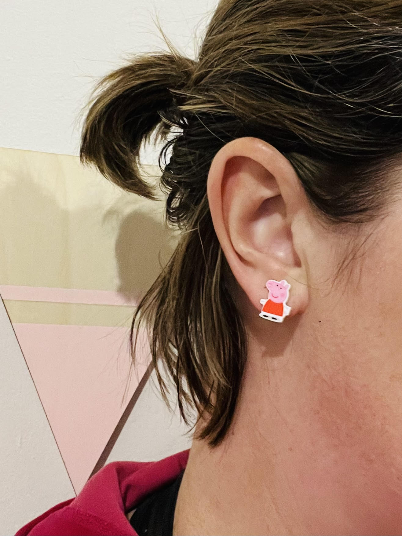 Peppa Pig Stud Earrings