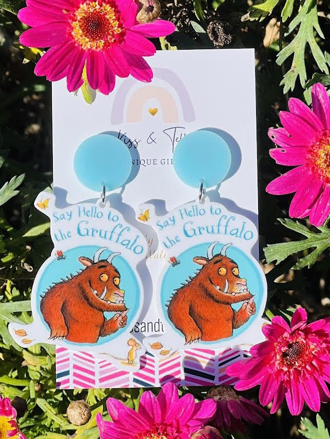 "Say Hello to the Gruffalo" Earrings