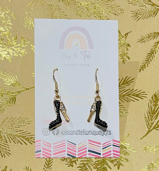 High Heel Shoes Dangle Earrings