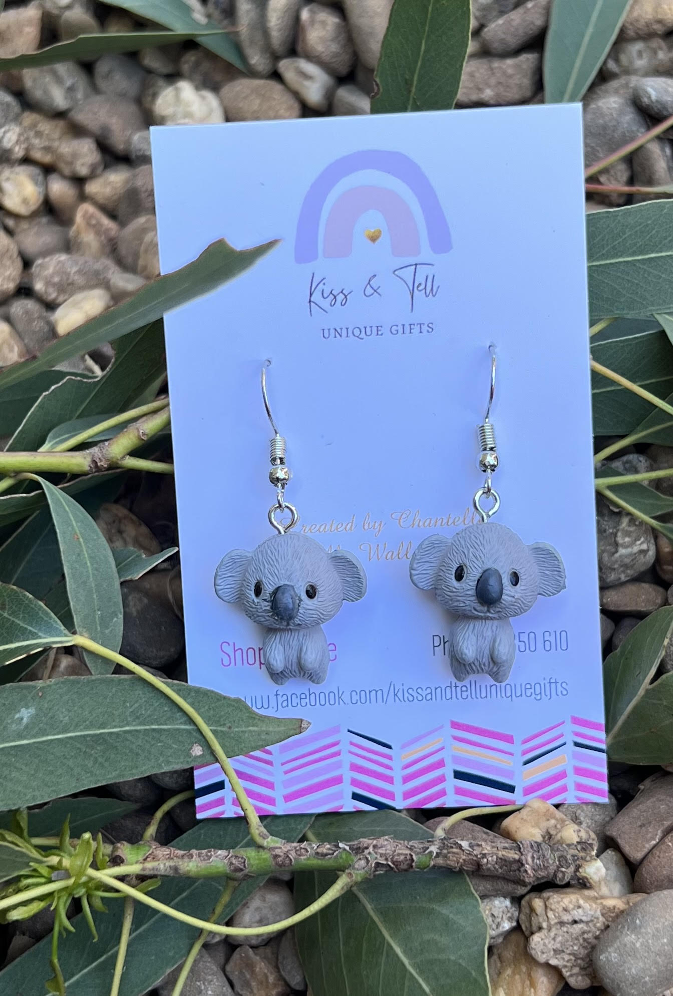 Koala Dangle Earrings