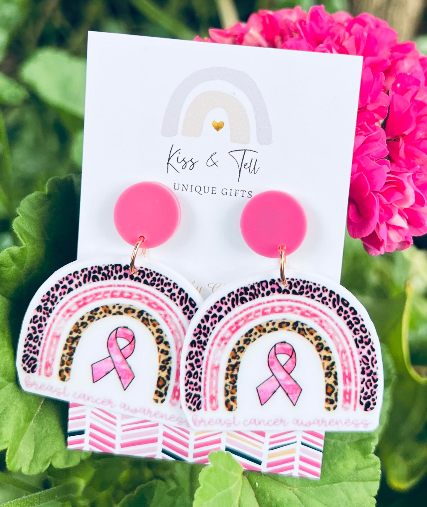 Breast Cancer Awareness Earrings