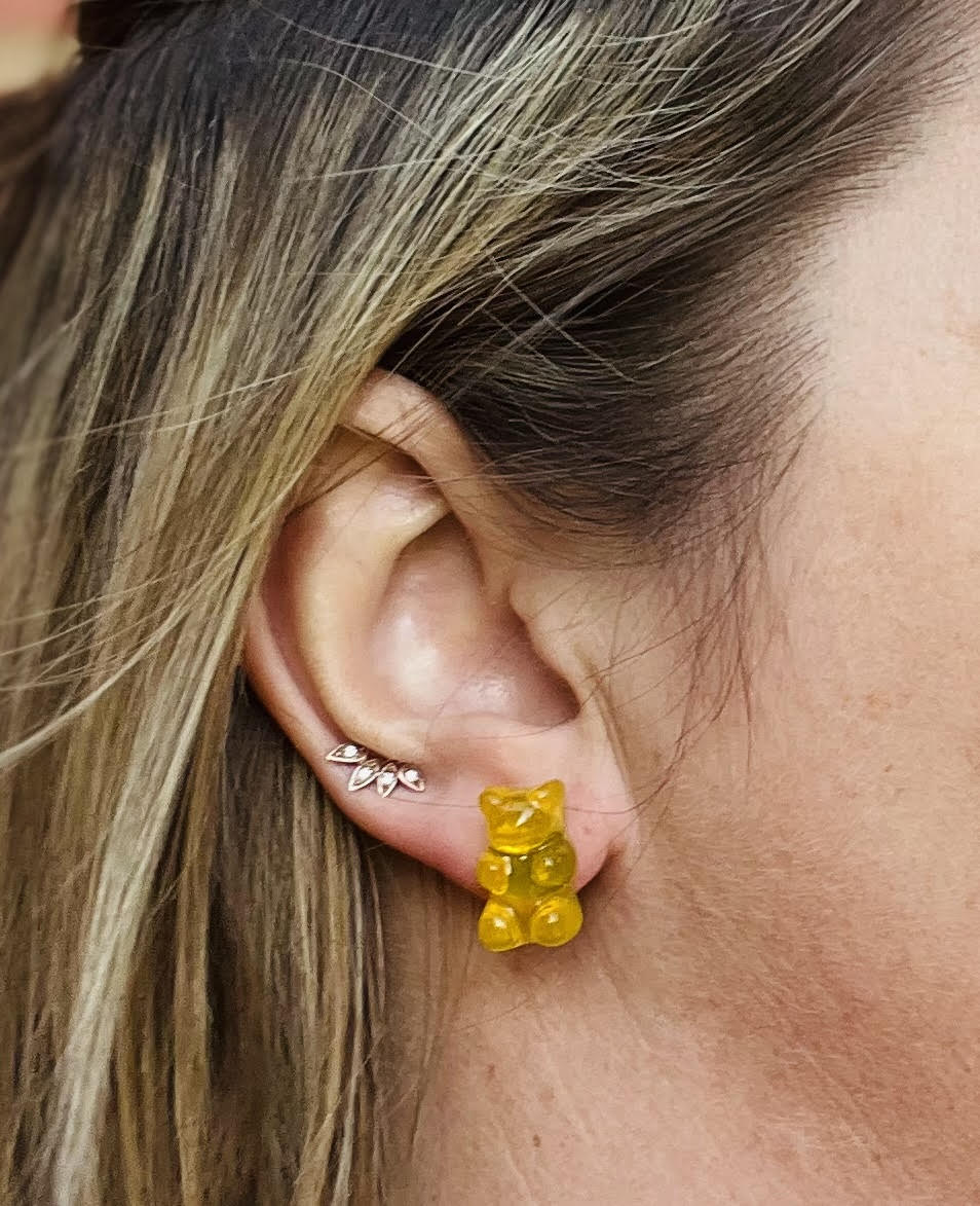 Gummi Bear Stud Earrings