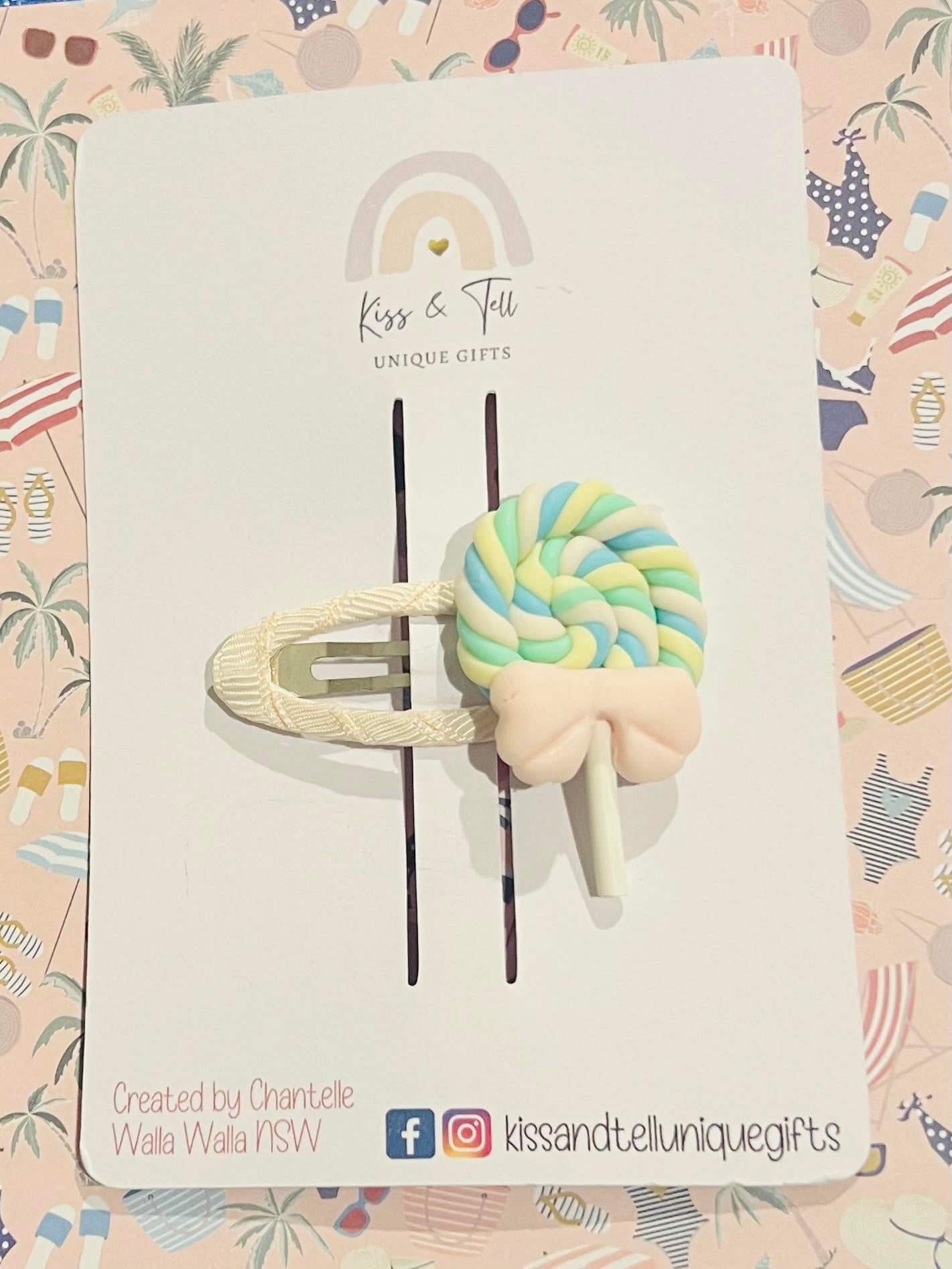 Lollipop Hair Clips