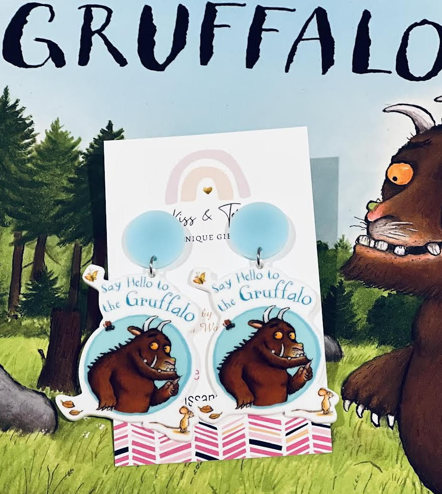 "Say Hello to the Gruffalo" Earrings