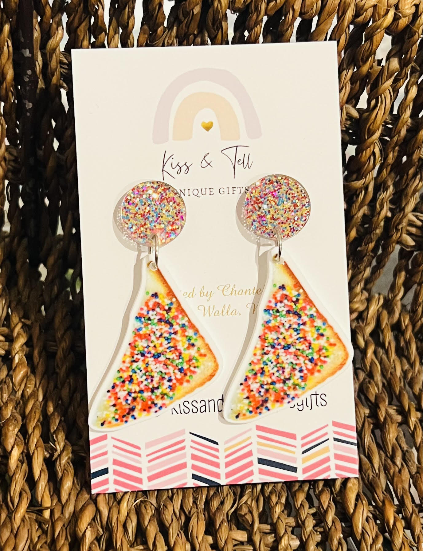 Fairy Bread Dangle Earrings