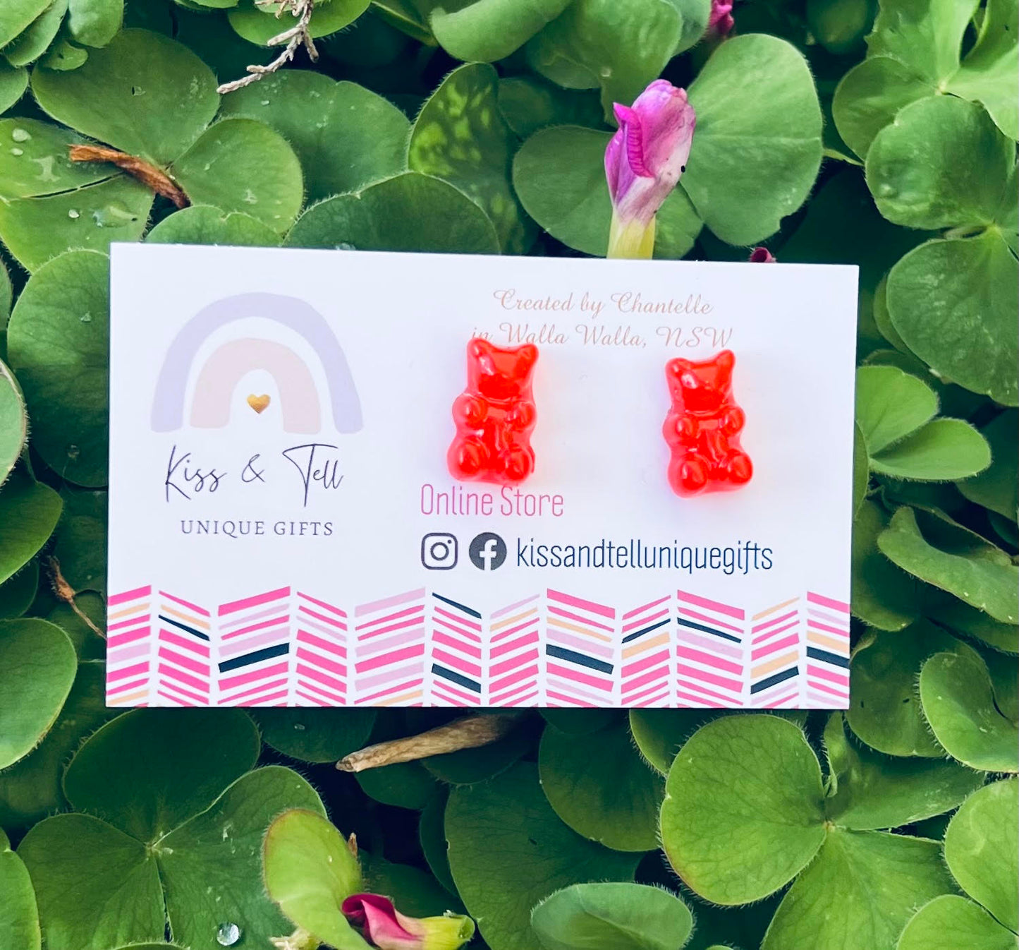 Gummi Bear Stud Earrings