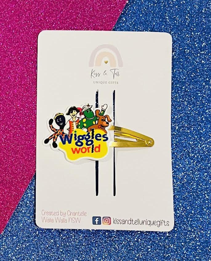 Wiggles World Hair Clip