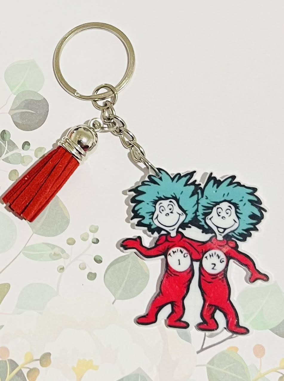 Thing 1 & Thing 2 Keyring