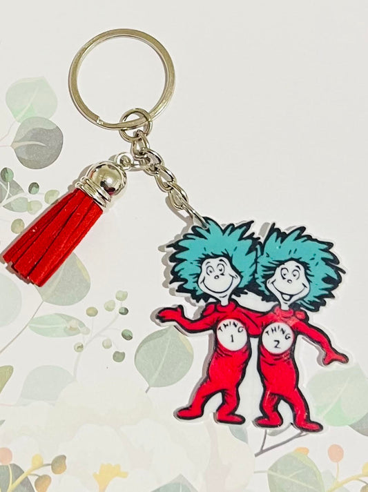 Thing 1 & Thing 2 Keyring