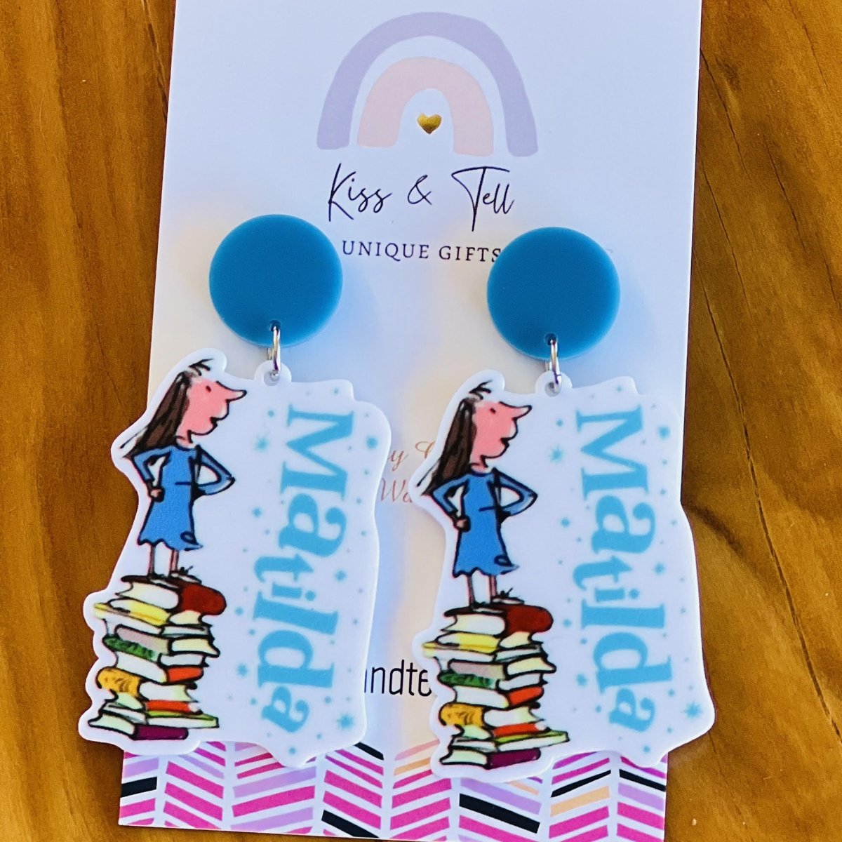 Matilda Book Character Drop Earrings