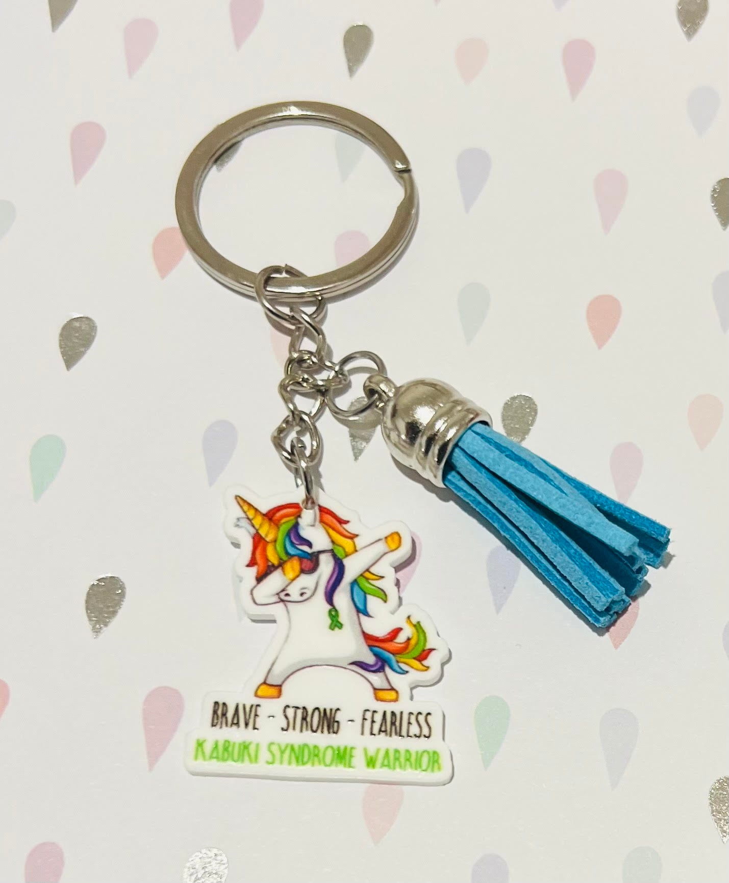 Kabuki Syndrome Awareness Keyrings