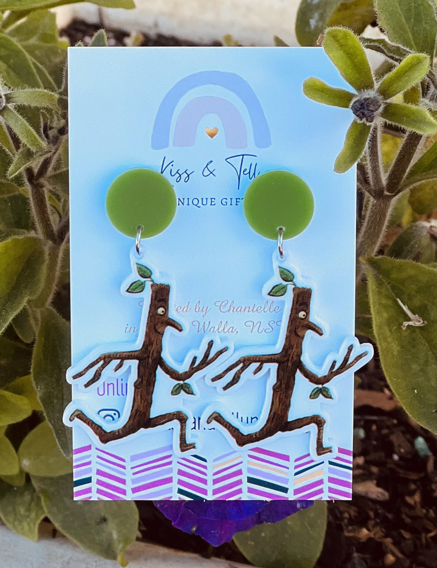 Stick Man Dangle Earrings